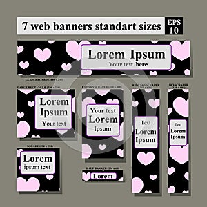 Dating site web banners