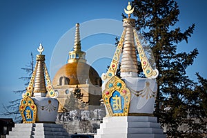 Datsan Rinpoche Bagsha buddhist temple photo