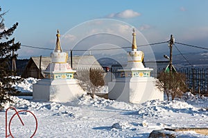 Datsan Rinpoche Bagsha in Ulan-Ude city of Buryatia
