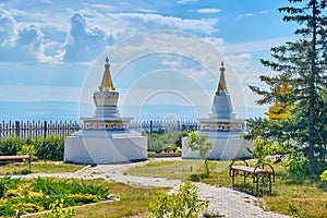 Datsan Rinpoche Bagsha in Ulan-Ude city of the Republic of Buryatia, Russia.
