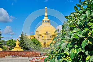 Datsan Rinpoche Bagsha in Ulan-Ude city of the Republic of Buryatia, Russia.