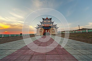Datsan in Selenga District, Buryatia