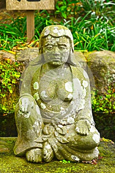 Datuse-ba bodhisattva at Hase Dera Buddhist Temple, Kamakura, Ja