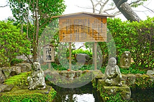 Datuse-ba and Keneo bodhisattvas at Hase Dera Buddhist Temple, K