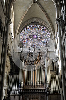 Daublaine et Callinet organ, Cathedrale Saint-Jean-Baptiste, Lyon