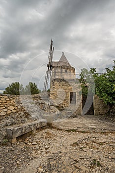 Daudet windmill in Provence, France photo