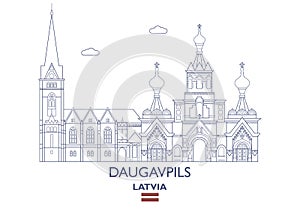 Daugavpils City Skyline, Latvia