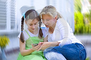 Daughter With Her Mother