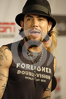 Dave Navarro on the red carpet