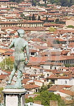 David,city of florence photo