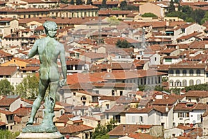 David,city of florence photo