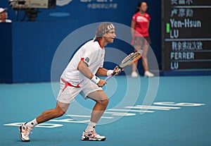 David Ferrer at the 2010 China Open