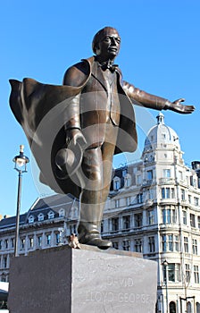 David Lloyd George Statue, Westminster