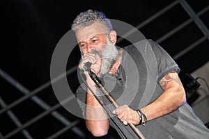 David Morandi voice of Modena City Ramblers