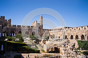 David Tower .The Old City Jerusalem.