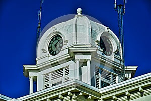 Daviess county Courthouse Gallatin Missouri bell shaped dome detail