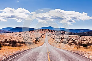 Davis Mountains High Desert Landscape Texas USA