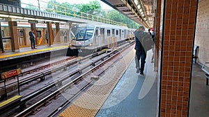 Davisville subway station in Toronto