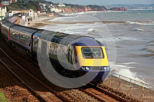 The Dawlish train