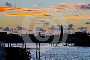 Dawn above the Jupiter Lighthouse