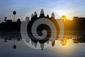 Dawn at Angkor Wat