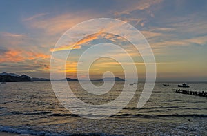 Dawn on the Black Sea.