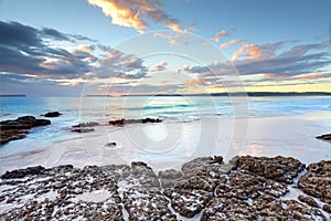 Dawn colours at Jervis Bay NSW Australia