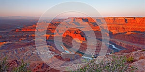 Dawn at Dead Horse Point