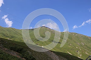 Beautiful picturesque mountain landscape Georgia photo