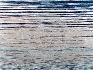 Dawn Light Highlighting Gentle Sea Water Ripples