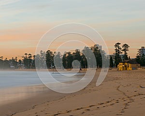 Dawn at Manly Beach, Sydney, New South Wales, Australia