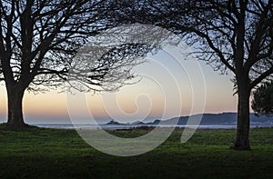 Dawn at Mumbles headland