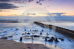 Dawn Ocean Landscape Outer Banks North Carolina