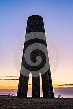 Dawn over The Daymark, Kingswear, Devon, England, Europe