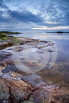 Dawn at St. Lawrence River