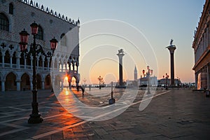 Dawn in Venice