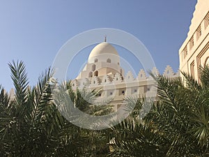 Dawoodi Bohra community mosque in Medina - Islamic sacred city of Al Madinah - Religious tour photo