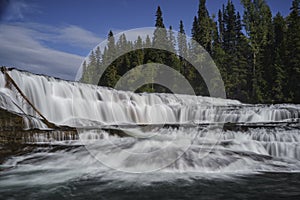 Dawson Falls, Wells Gray Provincial Park, near Clearwater, British Columbia, Canada