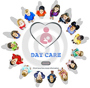 Day Care Babysitter Nanny Nursery Love Motherhood Concept