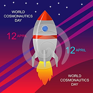 Day of cosmonautics 12 April