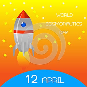 Day of cosmonautics 12 April