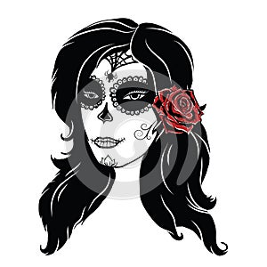 Day of dead girl