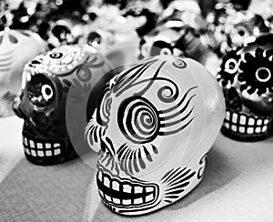 Day of the dead skulls photo