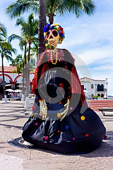 Day of the Dead statue Mexico