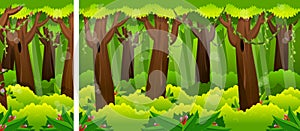 Day at the Forest Video Game Background
