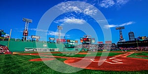 Day Game at Fenway Park, Boston, MA.