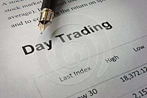 Day trading