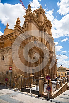 Day view of Colegiata Church of San Patricio. Lorca photo