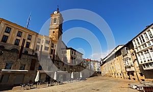 Day view of historic part of Vitoria-Gasteiz