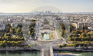 Day View of Paris from the Eiffel Tower